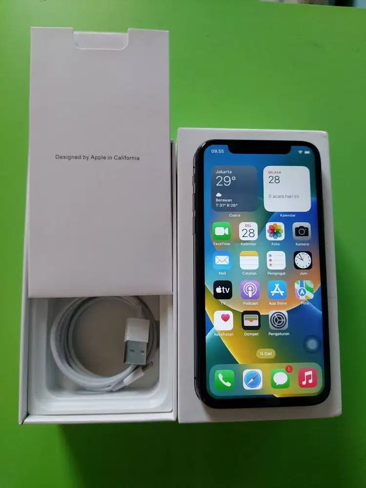 iPhone X 64GB iBox Mulpis Siap Pakai