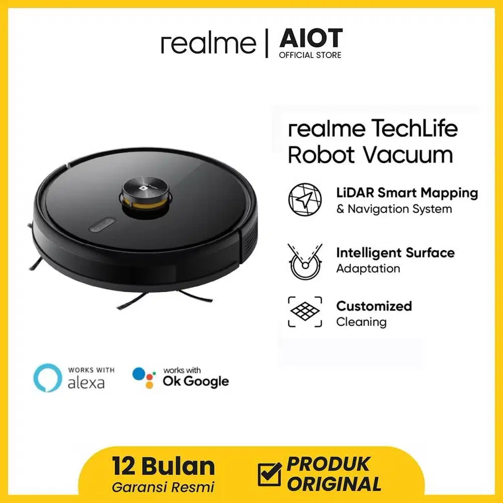 Robot Vacuum Cleaner Realme TechLife