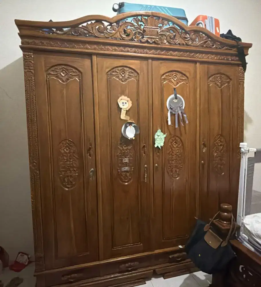 Kamar set - kayu jati