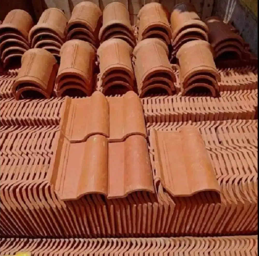 Atap genteng cor rumah