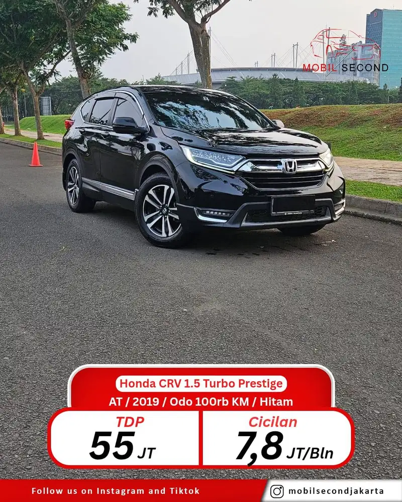 Honda CRV 1.5 Turbo Prestige CVT 2019 Hitam!! Cx5, Xtrail