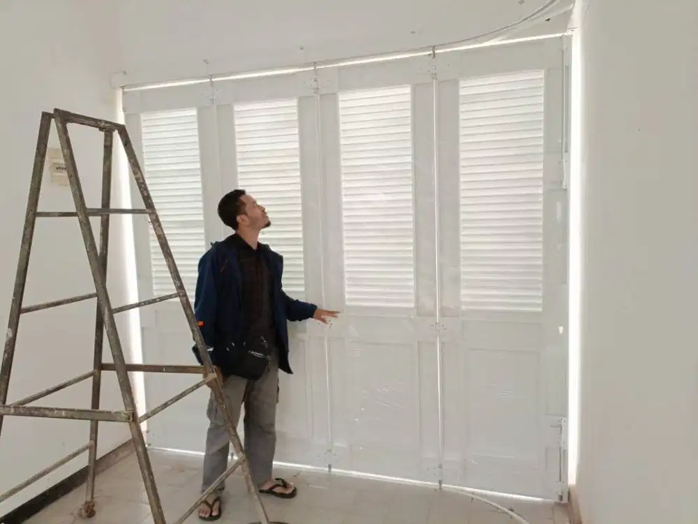 Pintu garasi geser sliding model beragam, bandung & cimahi