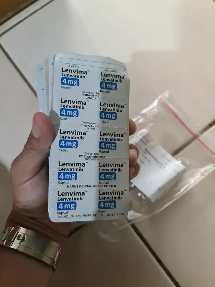 Lenvima 4 mg (Pembelian Farmasi Cendana RSK Dharmais)