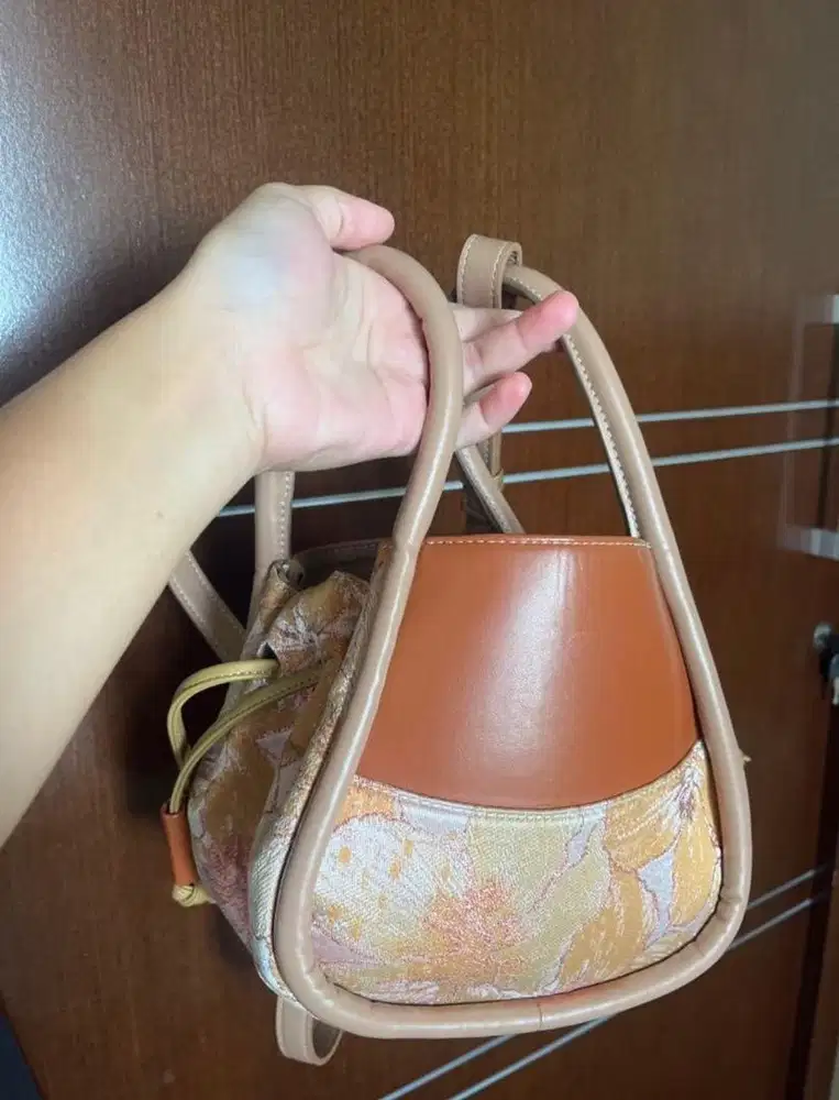 Tas serut bento mini drawstring