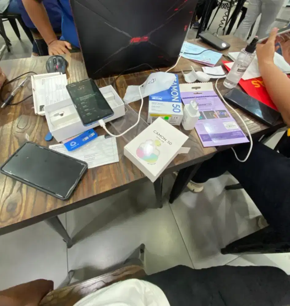 Ready Unit Tecno Camon 50 free tws