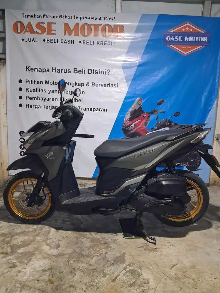 (A) Honda Vario 150 ISS Tahun 2017