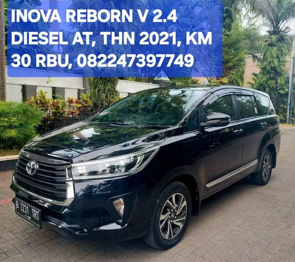 GRAND INOVA REBORN V 2.4 DIESEL MATIC 2021, KM 30 RBU, ISTIMEWA