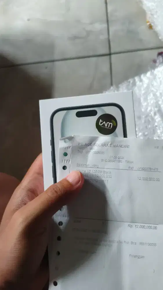 Iphone 15 128 gb black segel new