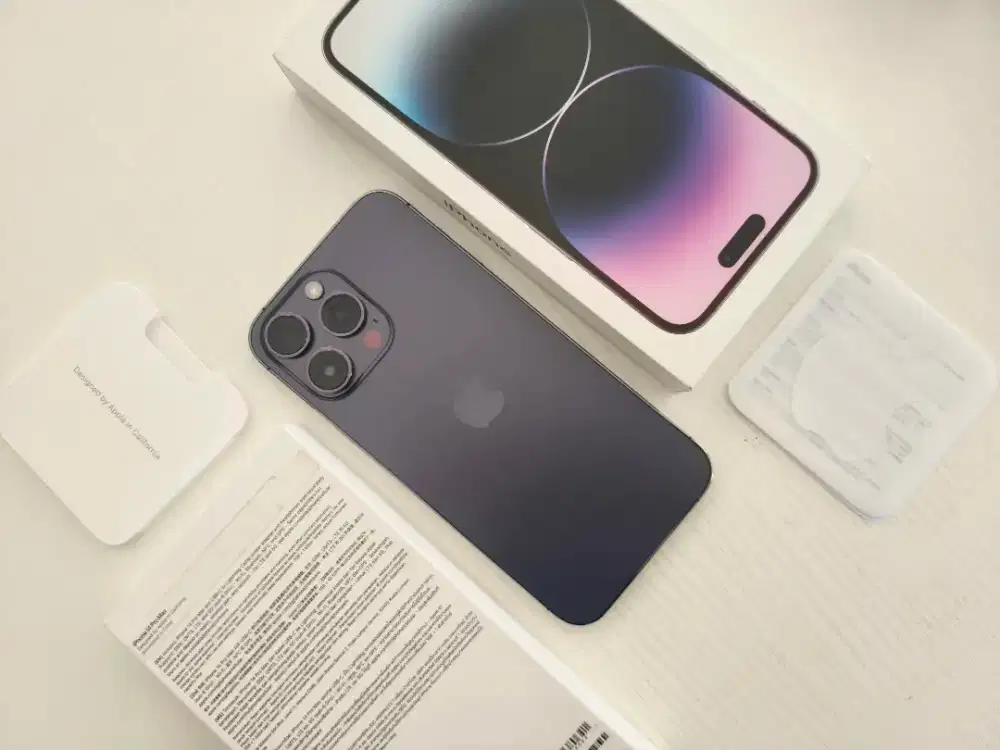 Iphone 14 Pro Max 128gb Purple Inter Bea cukai