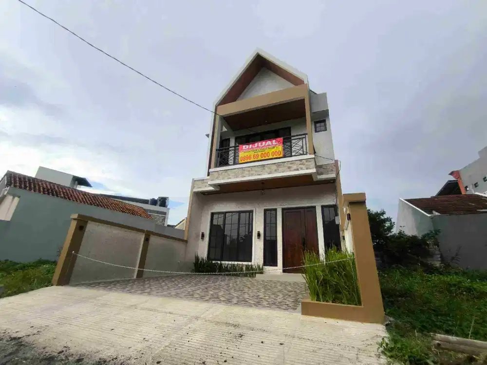 Rumah Baru Dibangun Sentul Bogor - Belakang Aeon Mall Sentul City - Griya Alam Sentul