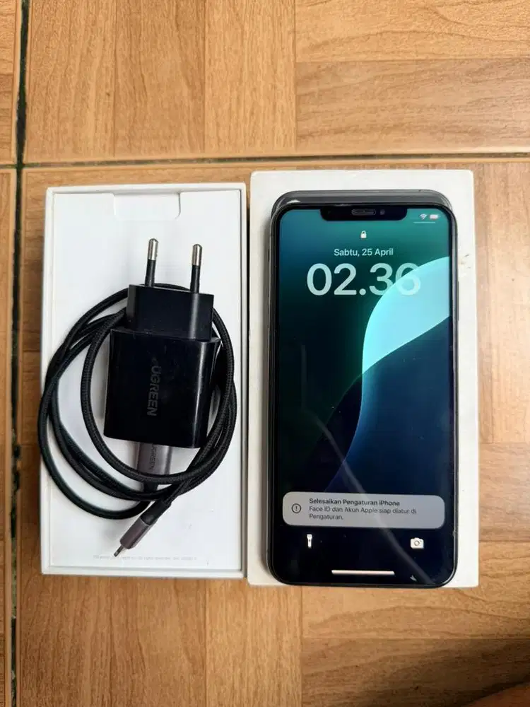 IPHONE XS MAX 256GB IBOX FULLSET DUS MASIH ORI