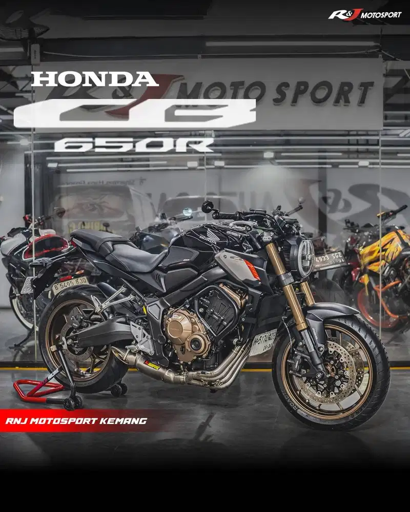 Honda CB650 CB 650 Neo Nik 2020 Odo 3000an Knalpot Akrapovic