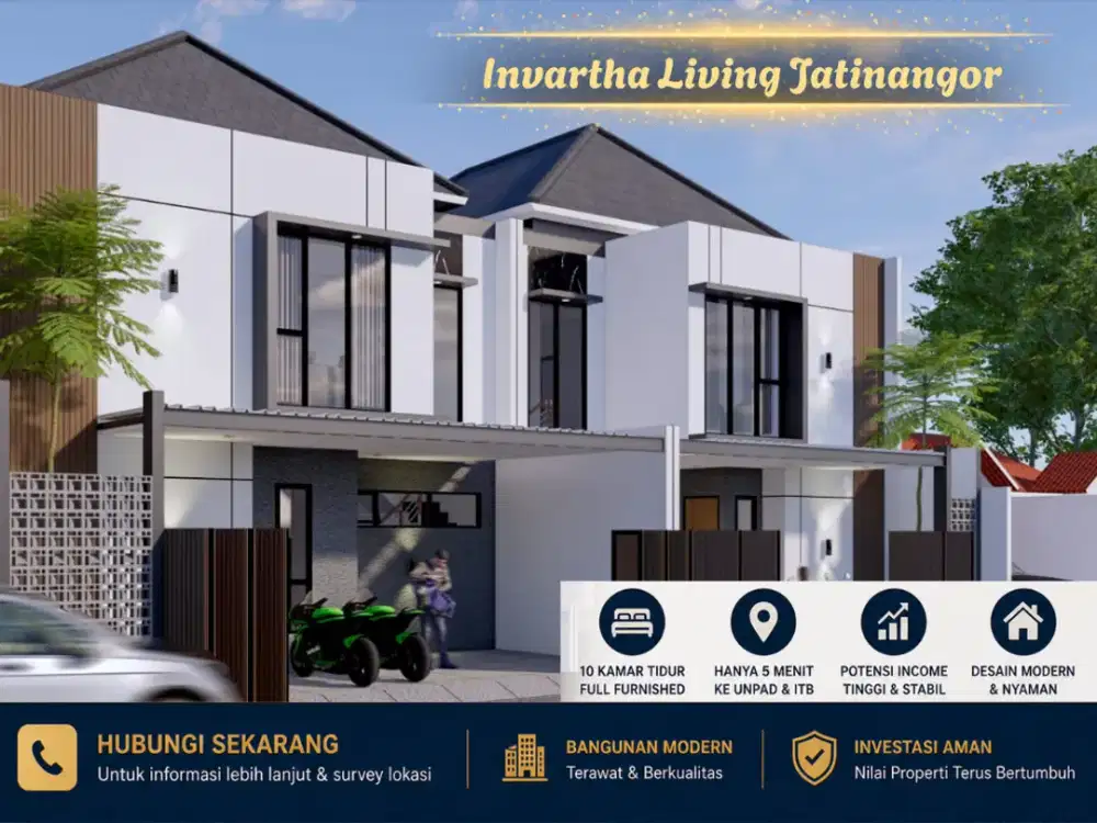 10 Kamar Full Furnished KOS EKSKLUSIF DEKAT UNPAD & ITB