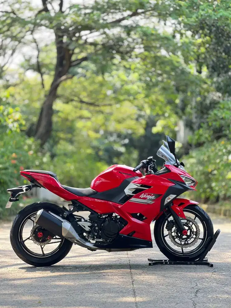 KAWASAKI NEW NINJA 250 FI 2021 MERAH KM 10K PAJAK ON SIAP RIDING