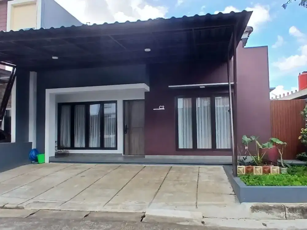 DI JUAL RUMAH BARU SIAP HUNI  DI CHAMPACA RESIDENCE CIPUTAT