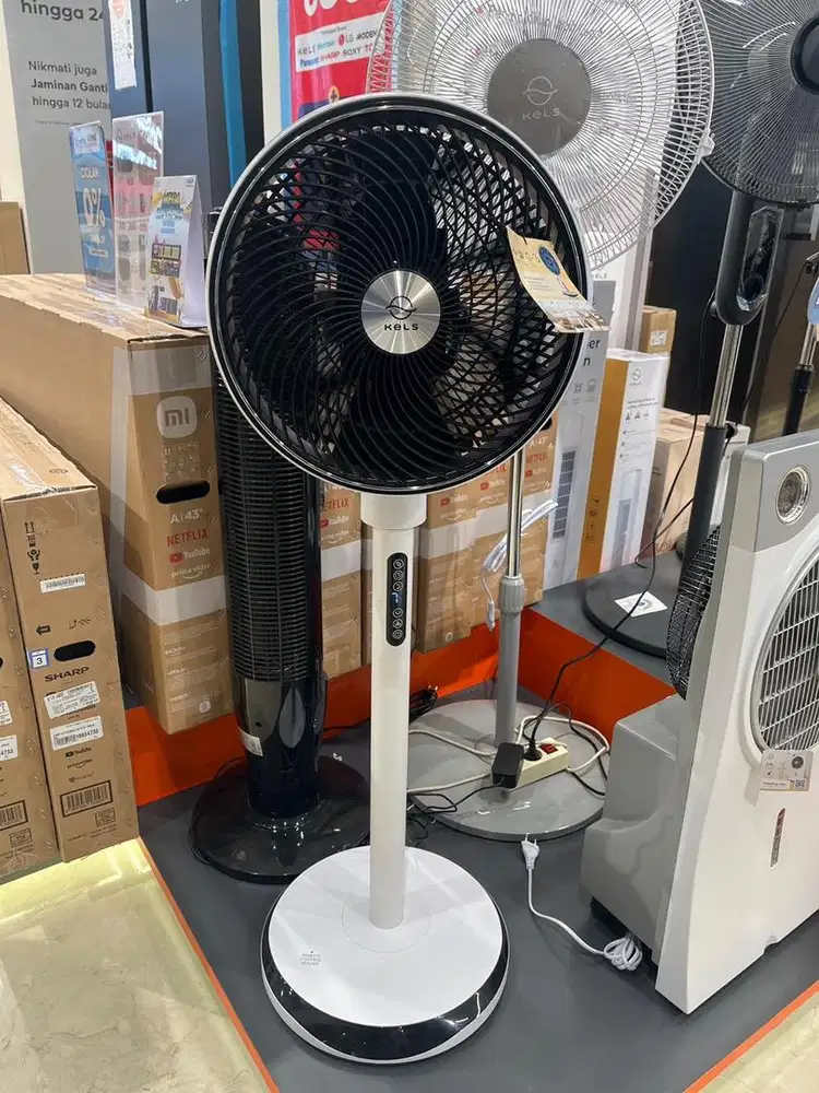 Kels misting fan 2.5lt white