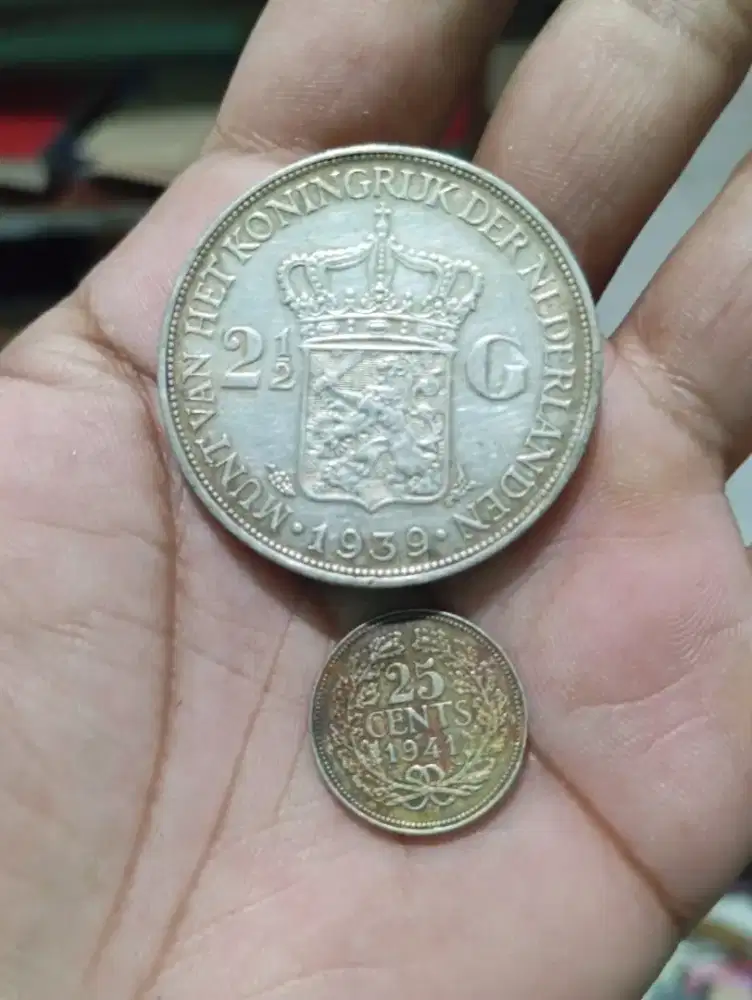 Koin perak Wilhelmina