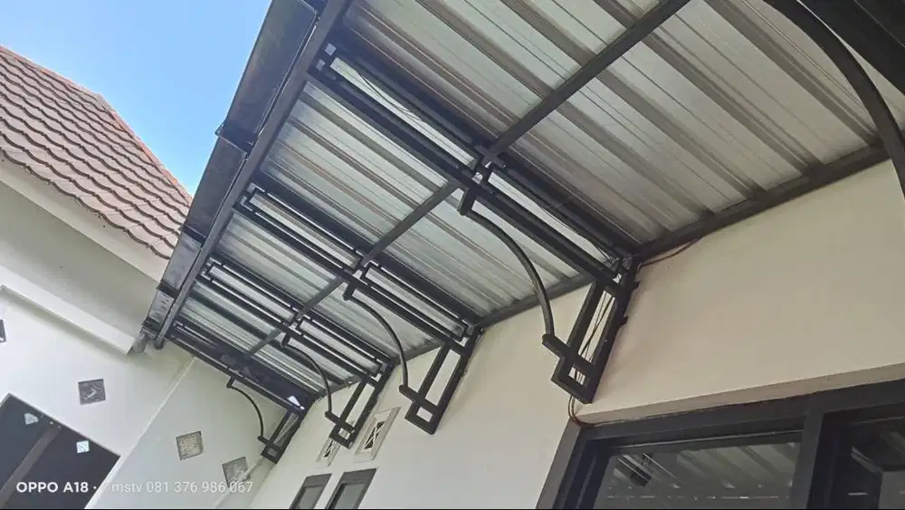 Kanopi holo minimalis untuk warga kab. kebumen.