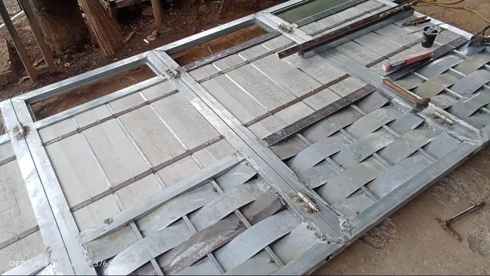 Pagar rumah minimalis untuk warga kabupaten kebumen.