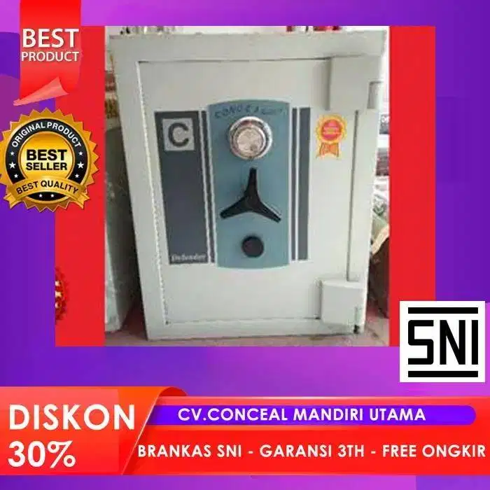 Brankas CONCEAL Kunci MN Brangkas Bekas Murah Tahan Api Safety Box