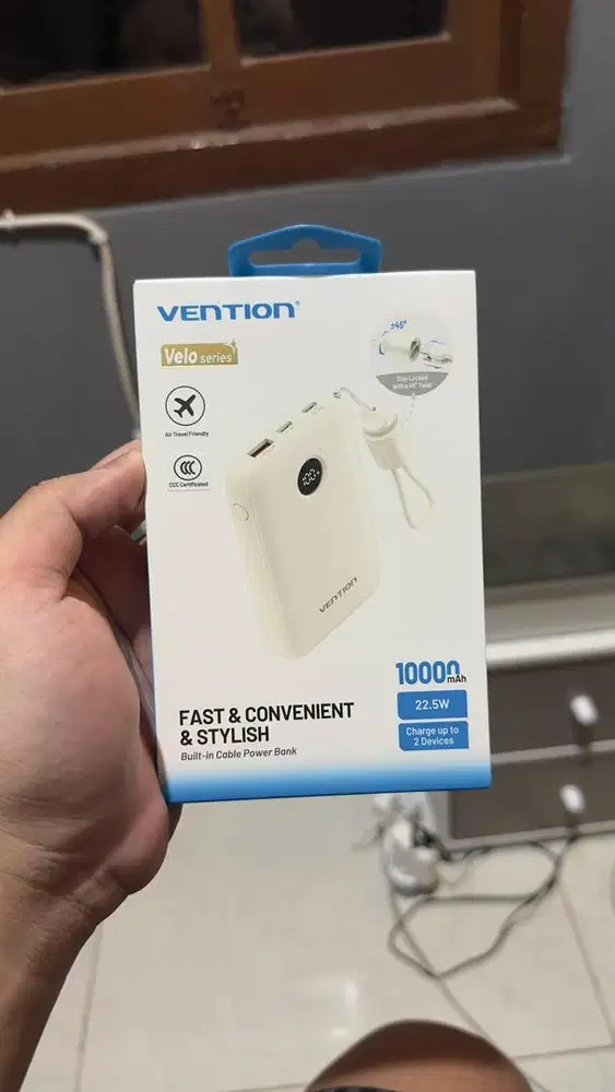 VENTION CCC POWERBANK VELO SERIES 1000mAH 22.5W Fast Charging USB A