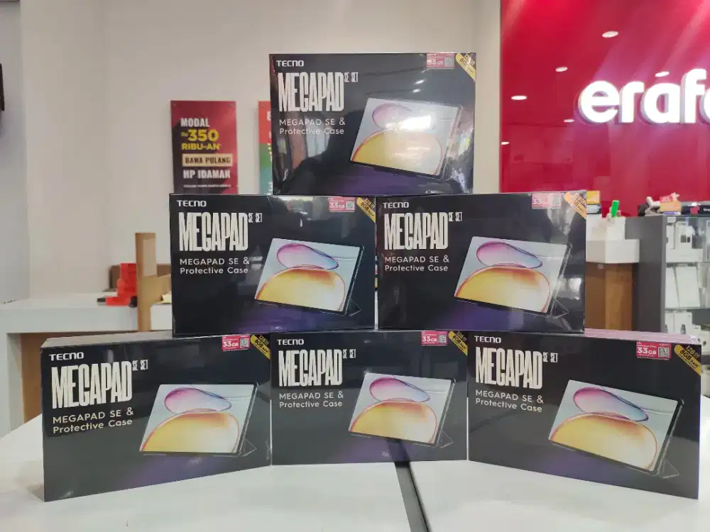 MEGAPAD SE 11, SUDAH BISA PAKE KARTU, CICILAN 0%