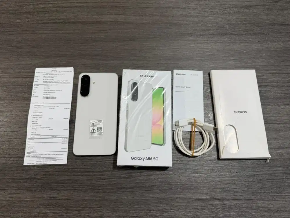 Samsung a56 5G 12/512gb mulus 1000% seperti baru fullset