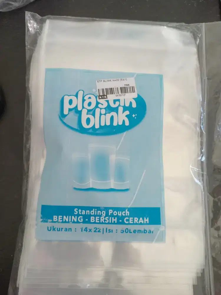 Plastik stand pouch