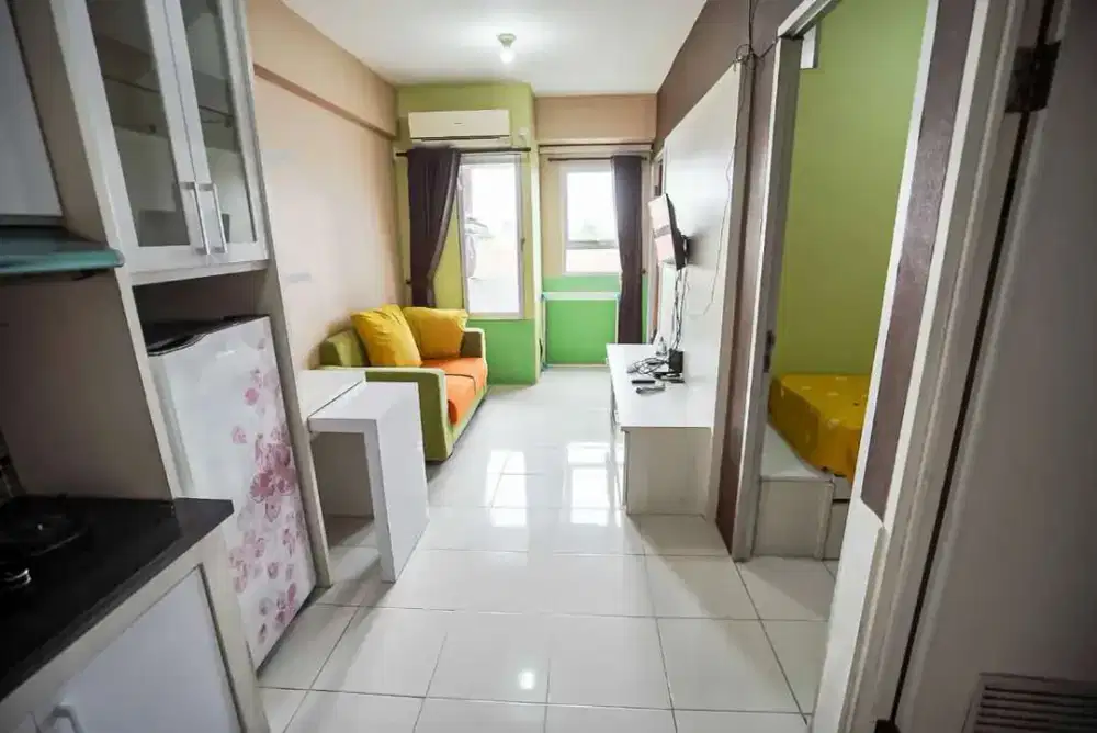 Puncak Kertajaya 2BR Furnished dkt ITS,Unair,Merr,Manyar,Araya,Keputih