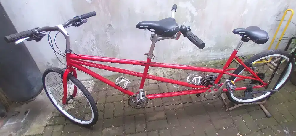 Sepeda tandem polygon 27 speed antapani bandung.
