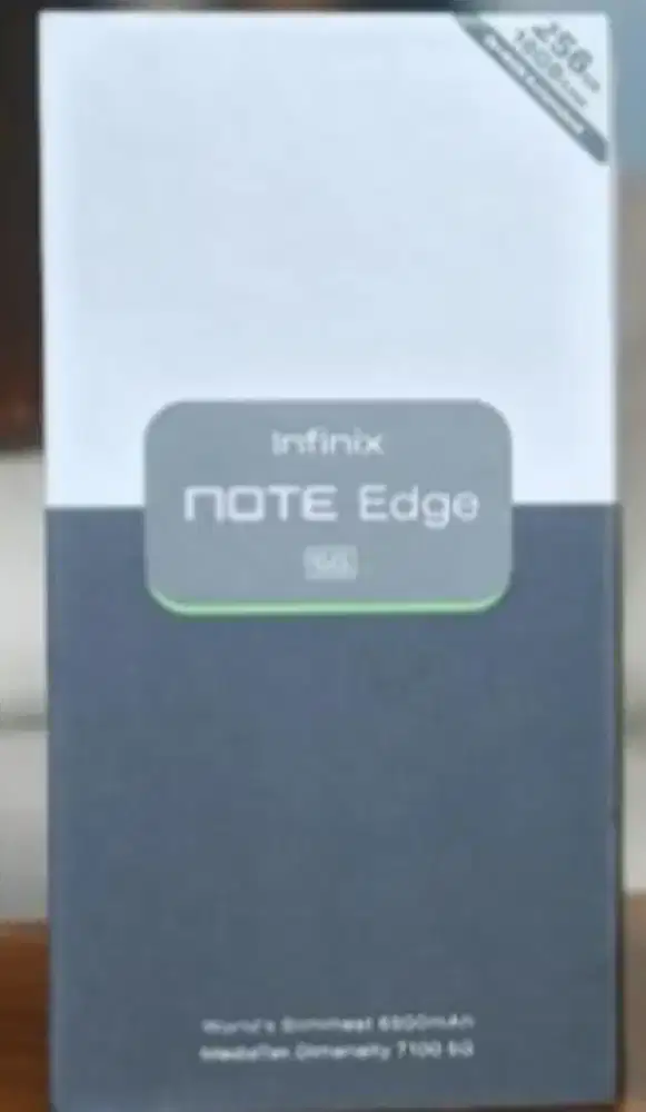 Infinic note edge warna black