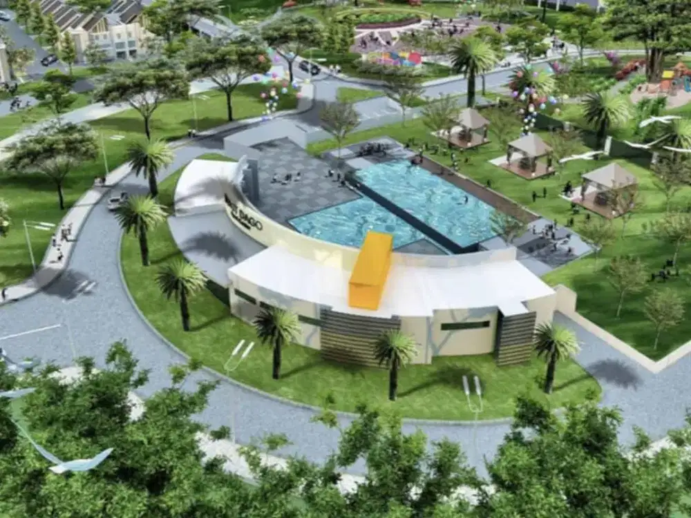 Rumah Harga Kavling Lokasi Boulevard cocok business Grand Bukit Dago