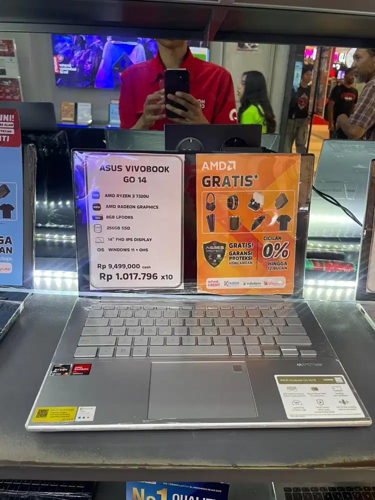 Segampang itu Kredit Asus VivoBook Go 14 melalui Home Credit
