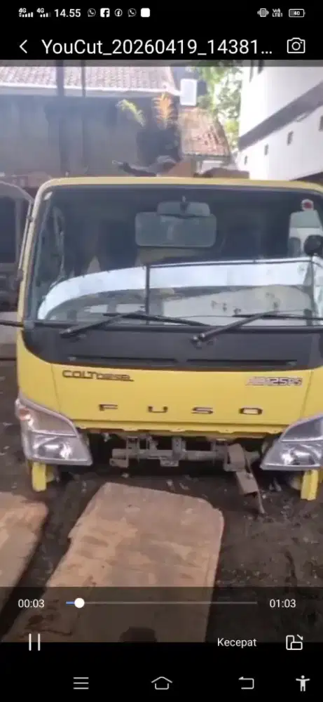 Kabin canter ori copotan