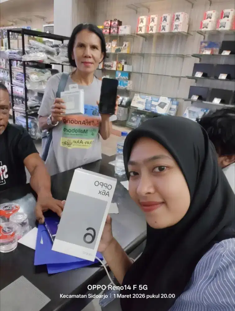 Oppo A6x 12/128 cash & kredit DP 0 . Lokasi sidoarjo kota