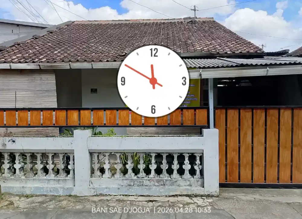 Rumah murah 5 menit ke UGM di Gemawang dekat SPBU Monjali mlati Sleman