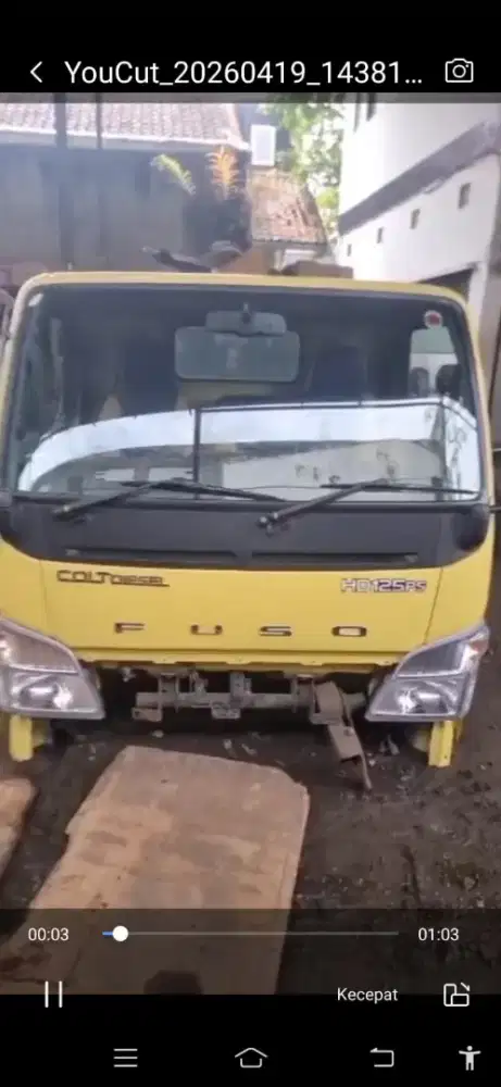 Kabin canter ori copotan