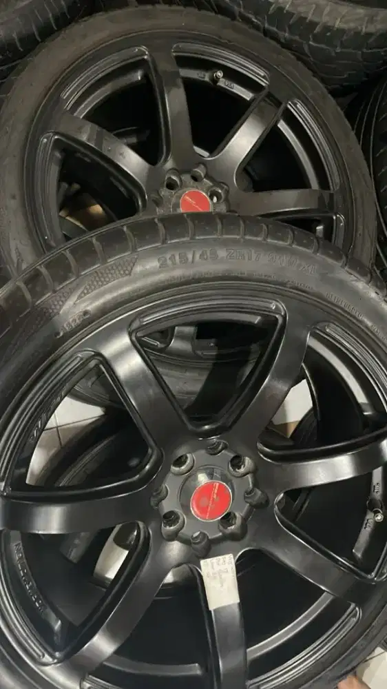 Velg work r17 pcd 4x100,114 lbr 7,5