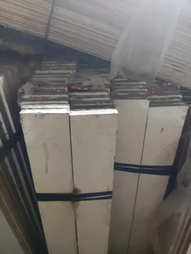 potongan Triplek Melamin 15mm 2 sisi