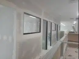 Pasang Kusen Pintu Alumunium Aluminium + Plafon Partisi Gypsum PVC WPC