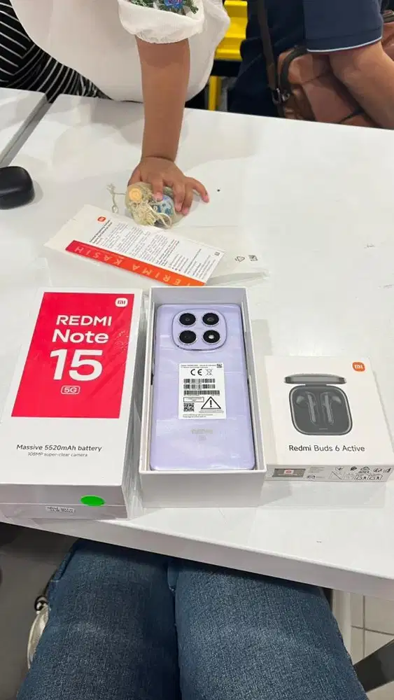 Promo Redmi Note 15 5G free TWS