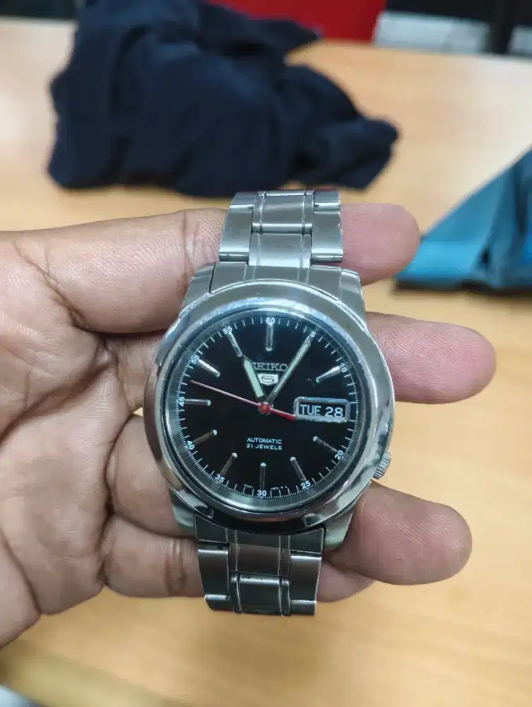 jam tangan seiko original seri 5 automatic