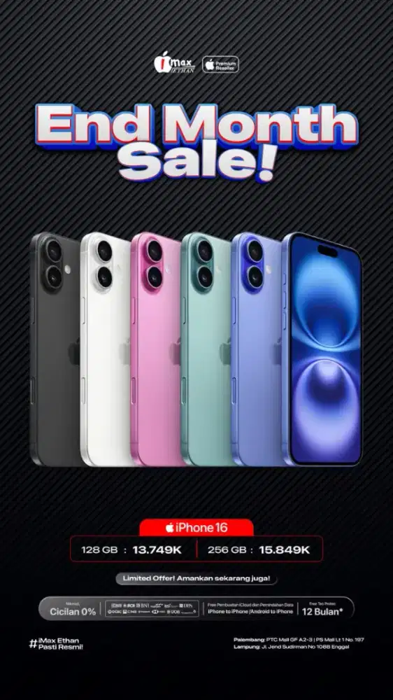 promo iphone 15 oroginal