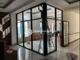 Pasang Partisi Kantor Pakai KUSEN Aluminium Alumunium Gypsum PVC WPC