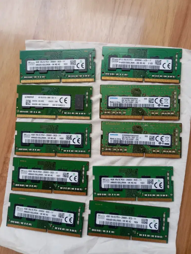 SODIM DDR4 4GB WAJIB TAKE ALL