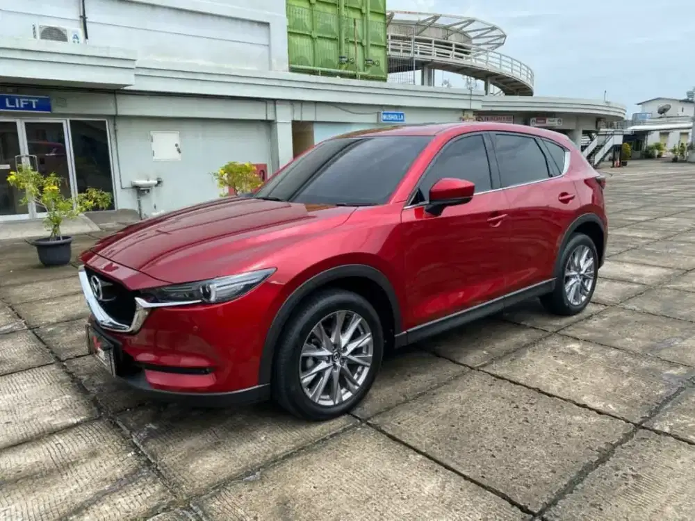 (TDP 40 JUTA) MAZDA CX 5 GRAN TOURING 2021 AT WARNA MERAH.