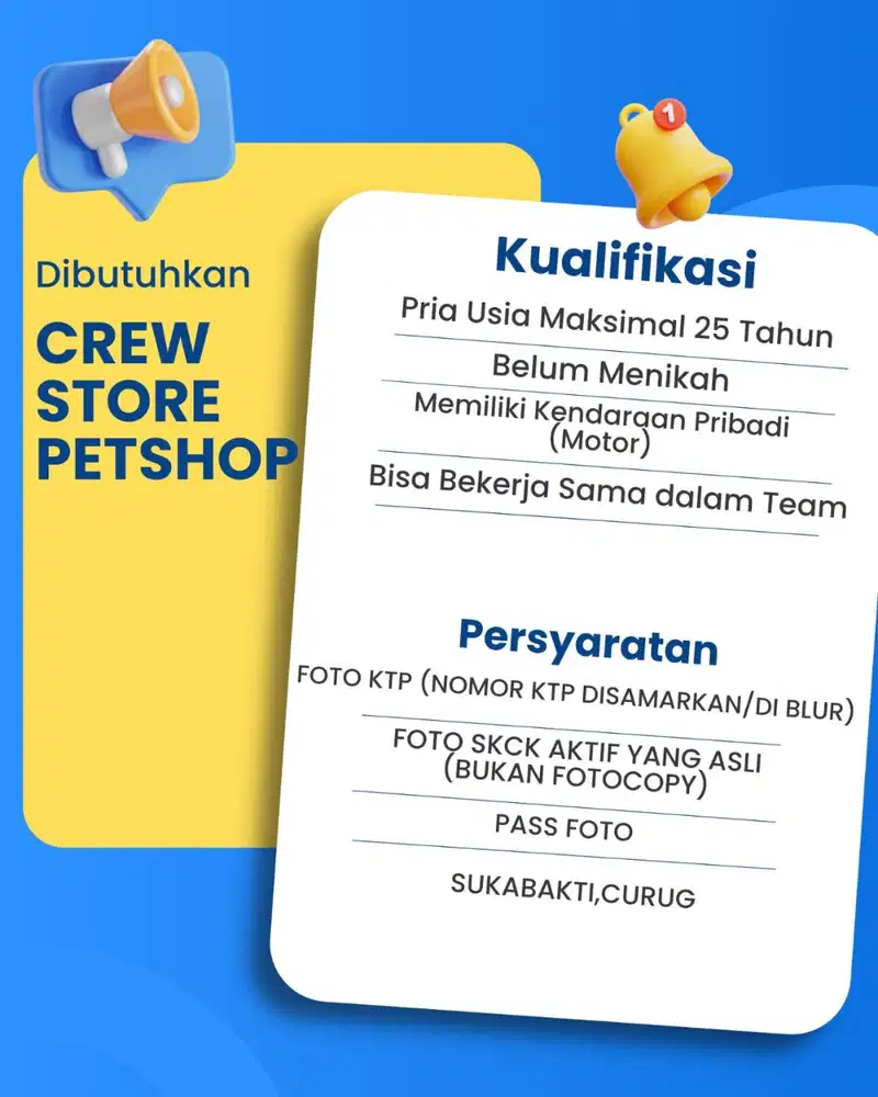 STAFF PACKING DI PETSHOP