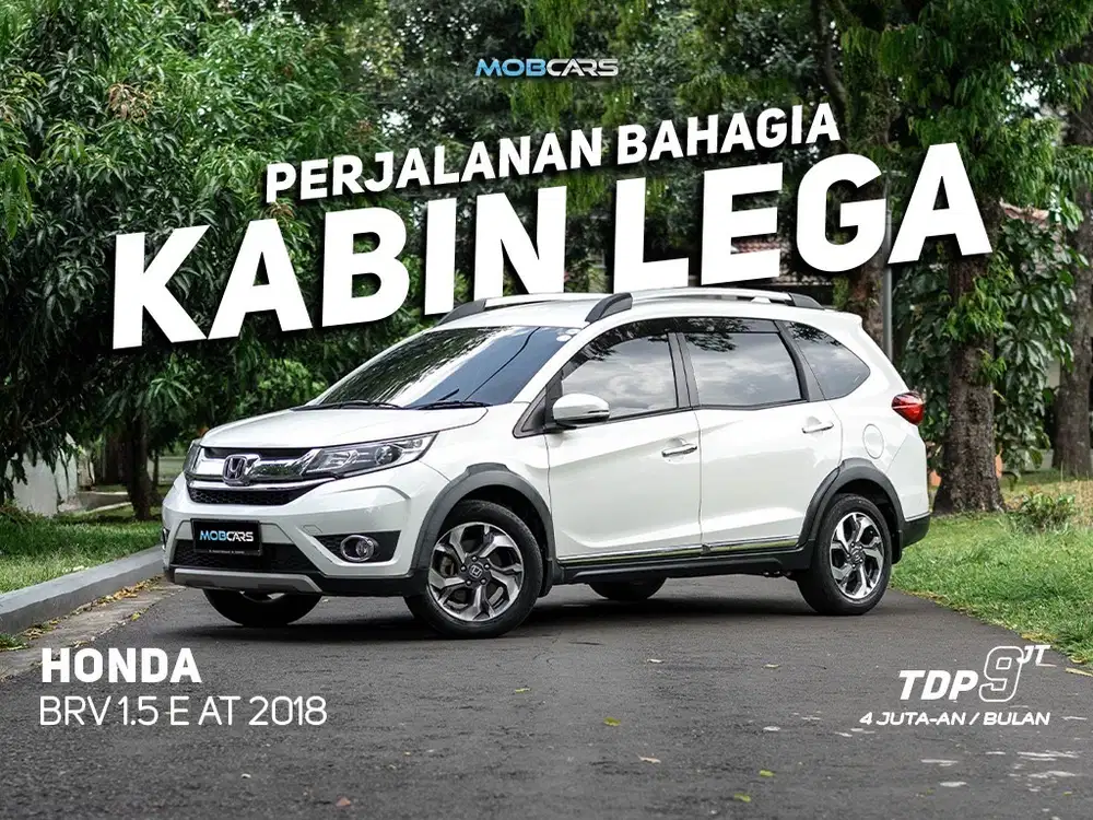 FREE BBM BRV E CVT 2018 HONDA AUTOMATIC SUV PUTH