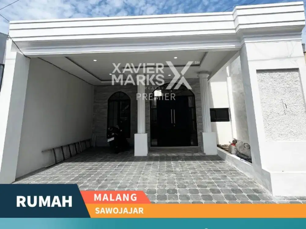 Dijual Rumah Modern Klasik di Sawojajar Malang Kawasan Premium