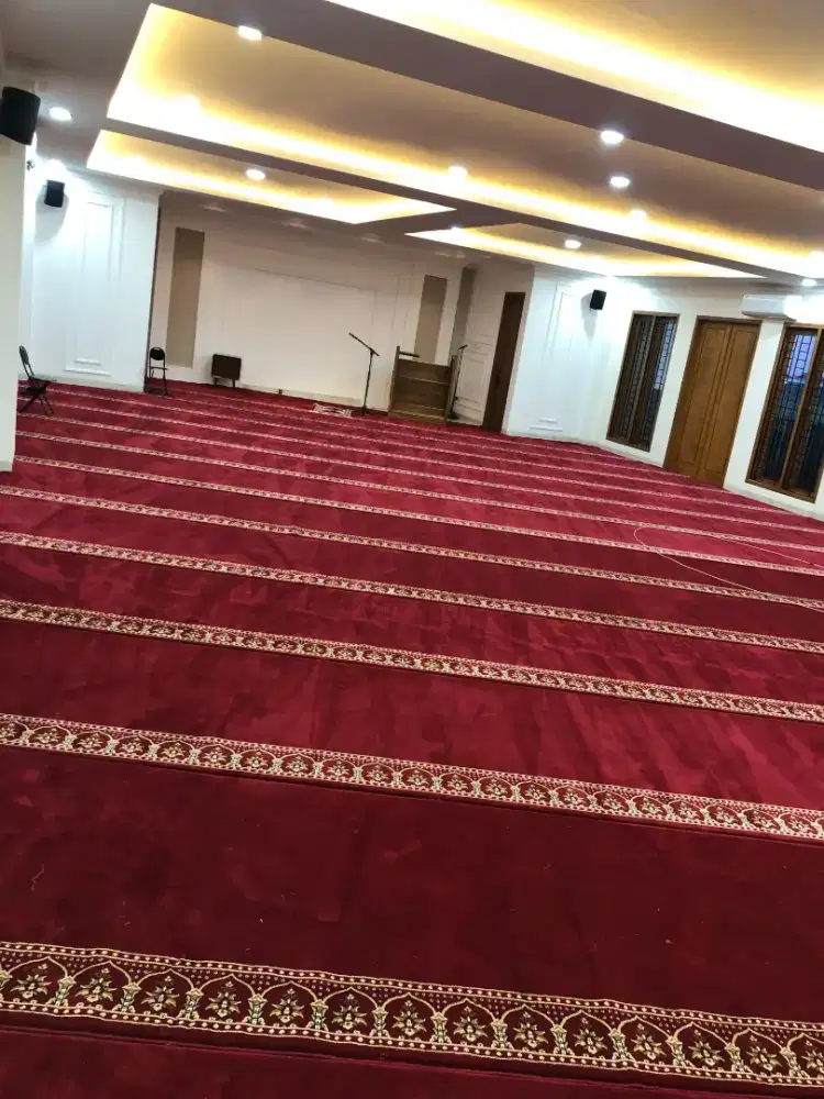 Karpet Masjid Tipe Al imam Merah Polos